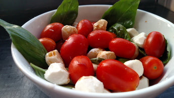 Caprese Salad with Maple Balsamic Reduction