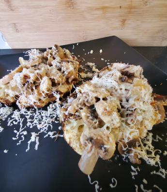 Maple Cauliflower Steaks