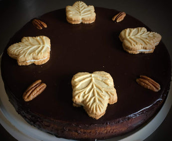 Chocolate Covered Maple Cheesecake