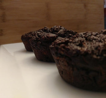 Chocolate Zucchini Muffins