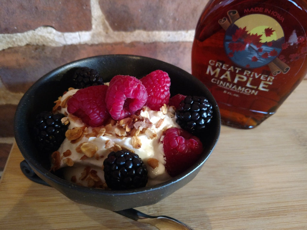 Cinnamon Maple Yogurt
    
    
    
      &ndash; Great River Maple