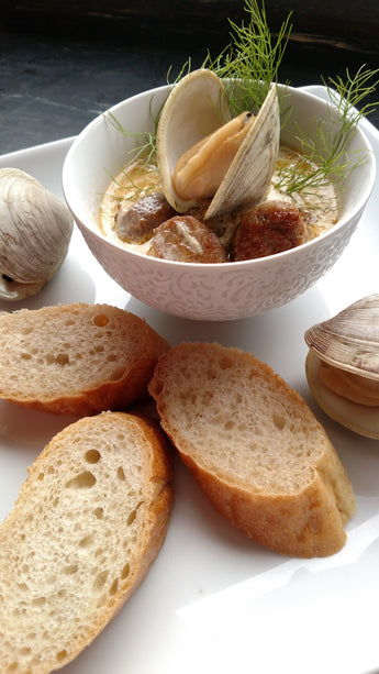 Drunken Maple Clams