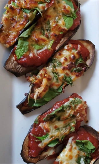 Maple Cheesy Eggplant