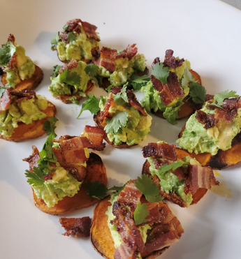 Maple Sweet Potato Appetizer