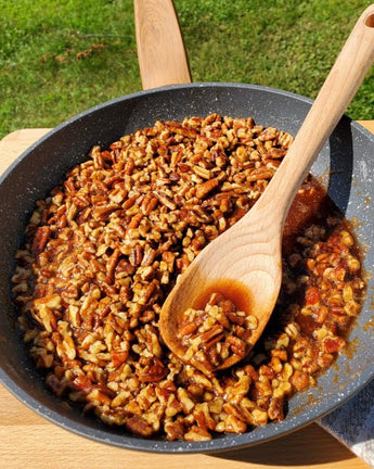 Maple Candied Pecans