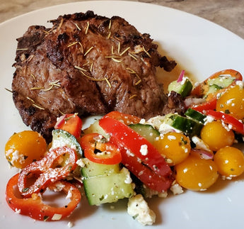 Maple and Herb Marinated Lamb Steak