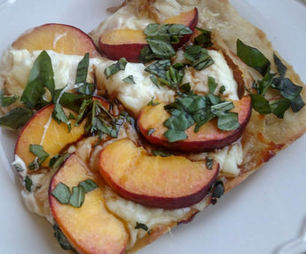 Maple Peach Pizza