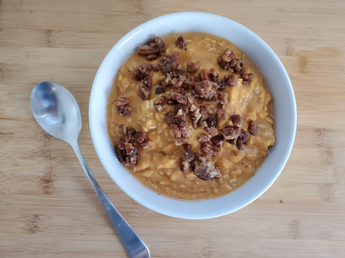 Maple Pumpkin Overnight Oats