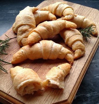 Rosemary Maple Cream Crescent Rolls