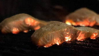 Grilled Salmon with Maple Cream