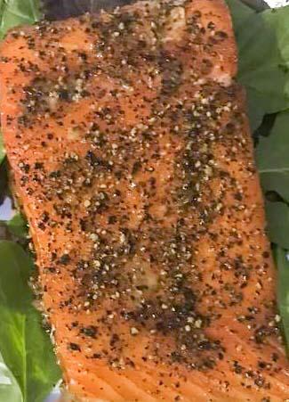 Bourbon Maple & Pepper Smoked Salmon