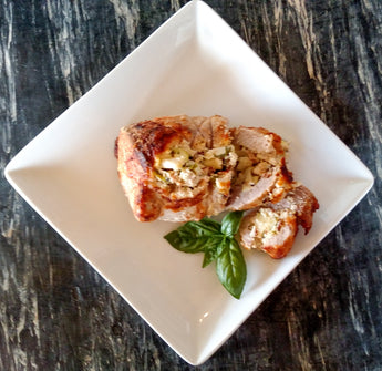 Maple Apple Stuffed Pork Loin