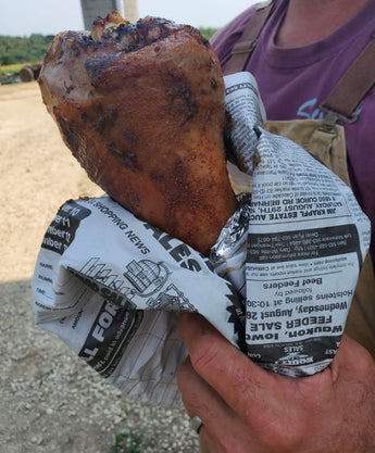 Spicy Maple Turkey Leg