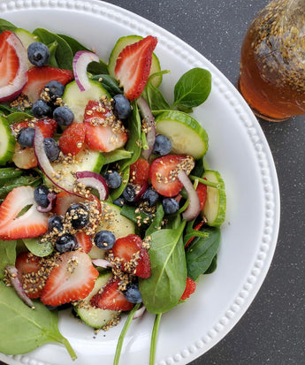 Summer Berry Salad with Maple Vinaigrette