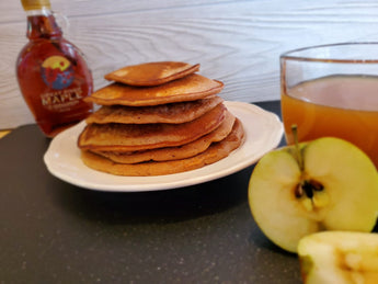Maple Apple Cider Pancakes