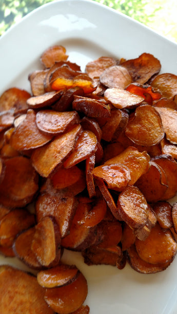 Maple Sweet Potato Chips